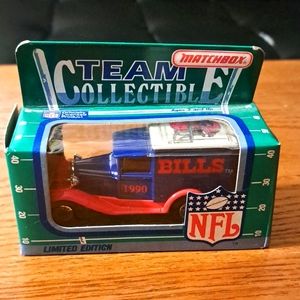 Buffalo Bills 1990 Matchbox Car